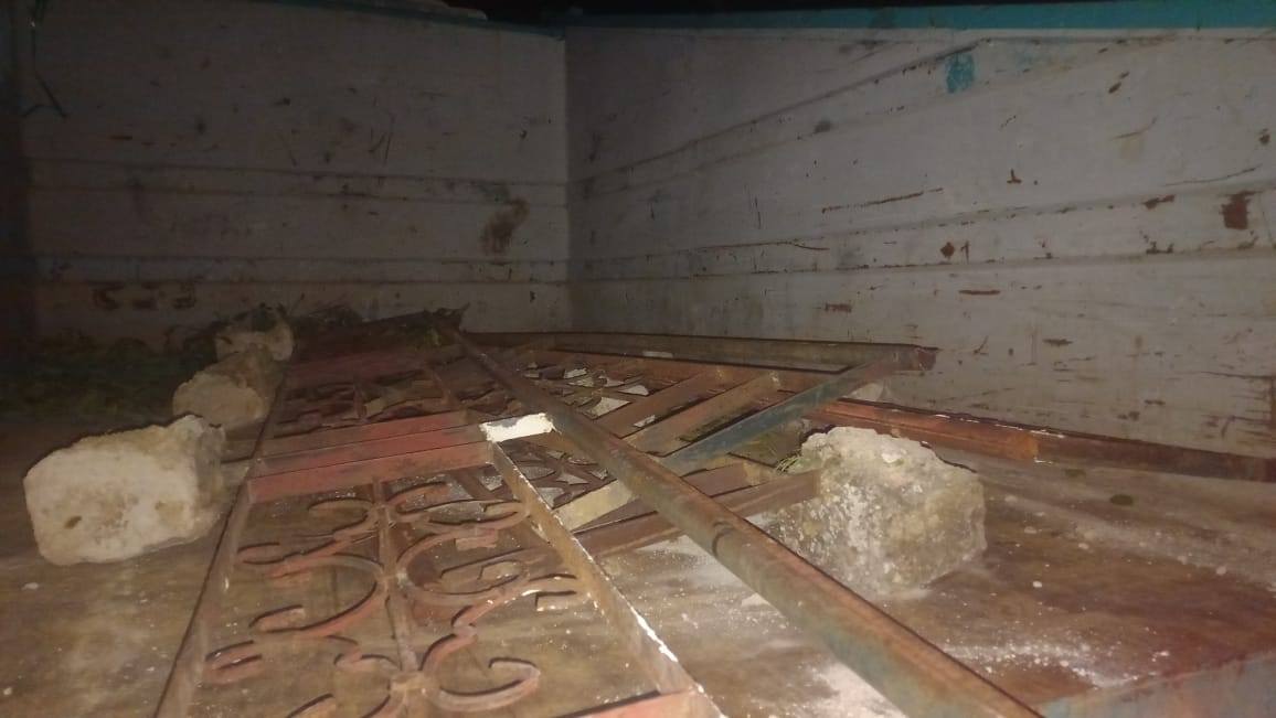 التريعات: تخريب السياج الحديدي للمساحة الخضراء يثير استنكار المصالح المحلية