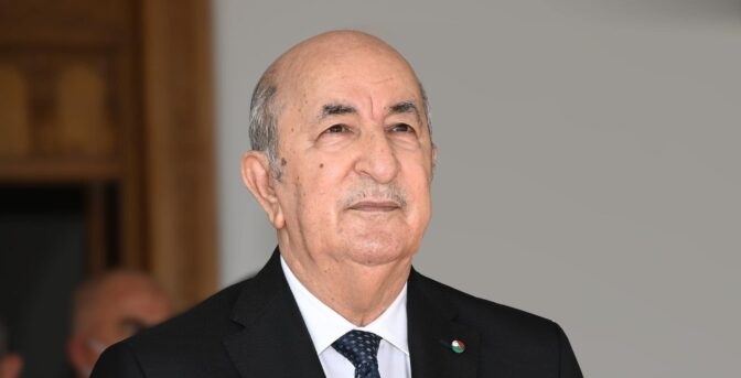 لقاء يجمع رئيس الجمهورية بعناصر المنتخب الوطني بمقر الرئاسة